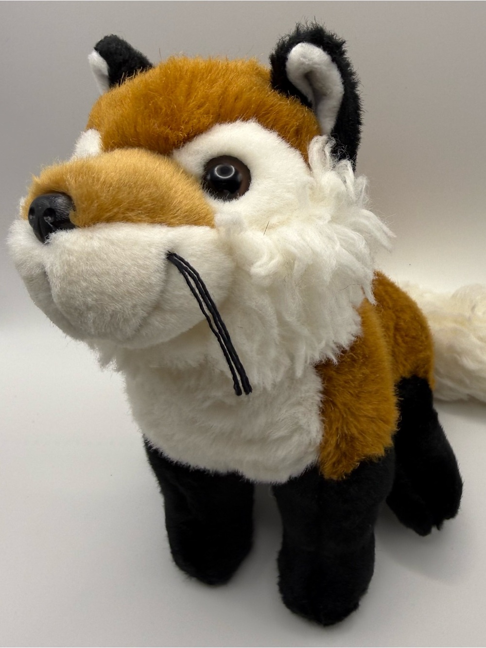 Unipak 2016 Red Fox With White Tail Cuddle Toy Plush (PL-45)